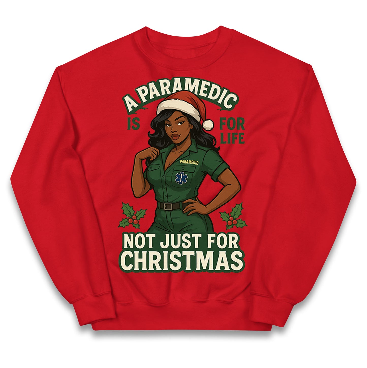 Paramedic Christmas Kids Jumper