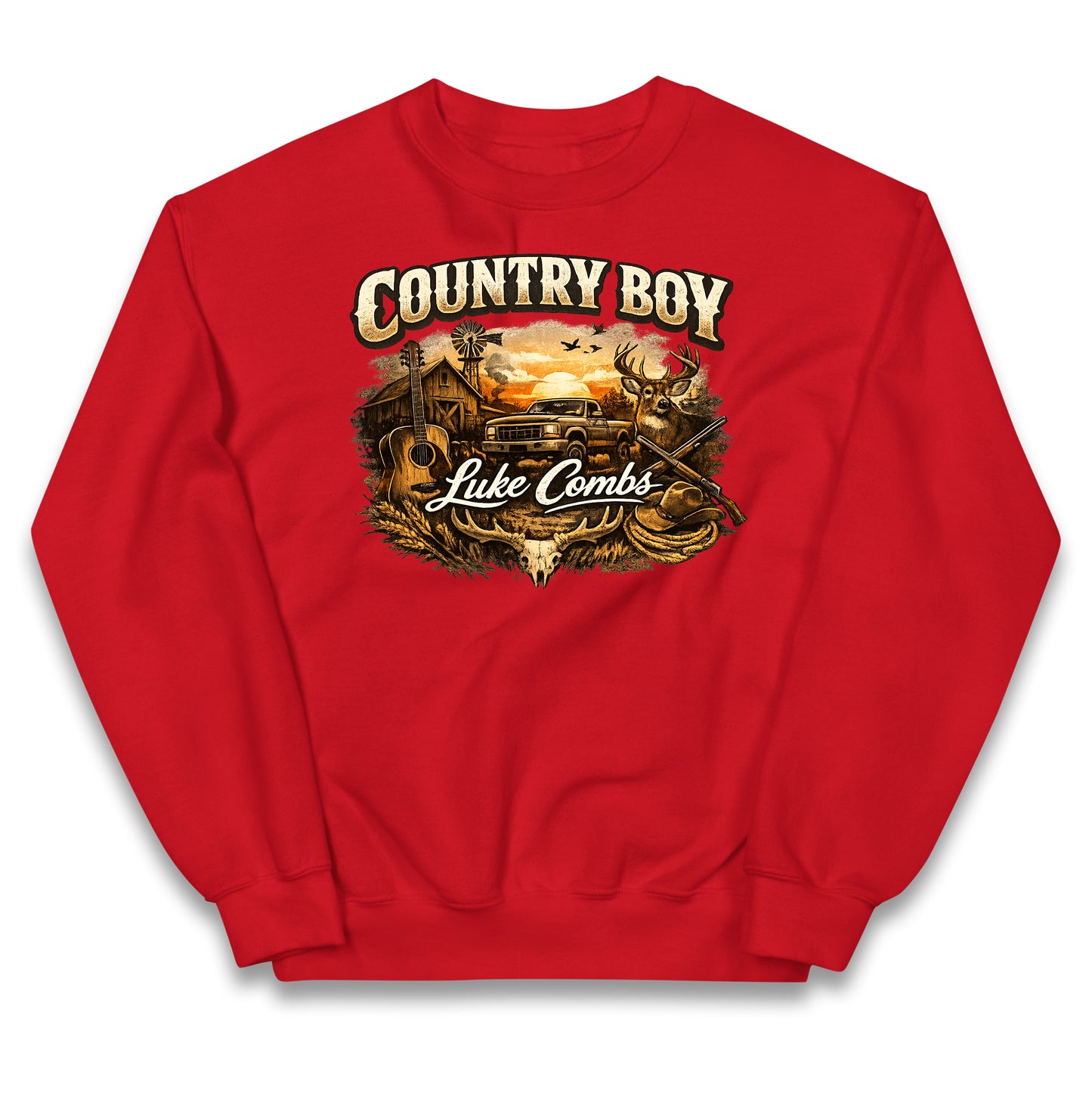 Luke Combs Country Music Kids Jumper