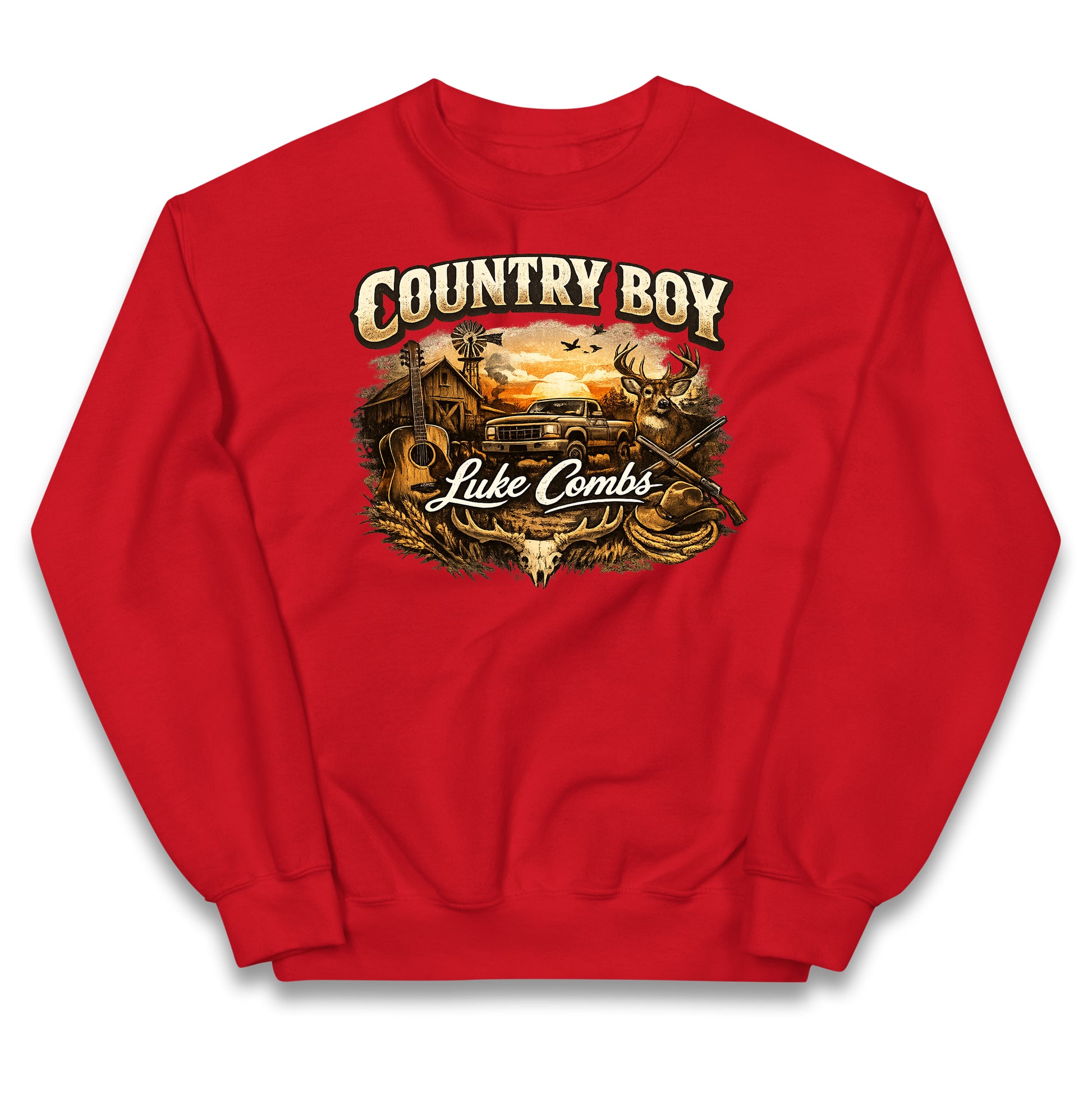 Luke Combs Country Music Kids Jumper