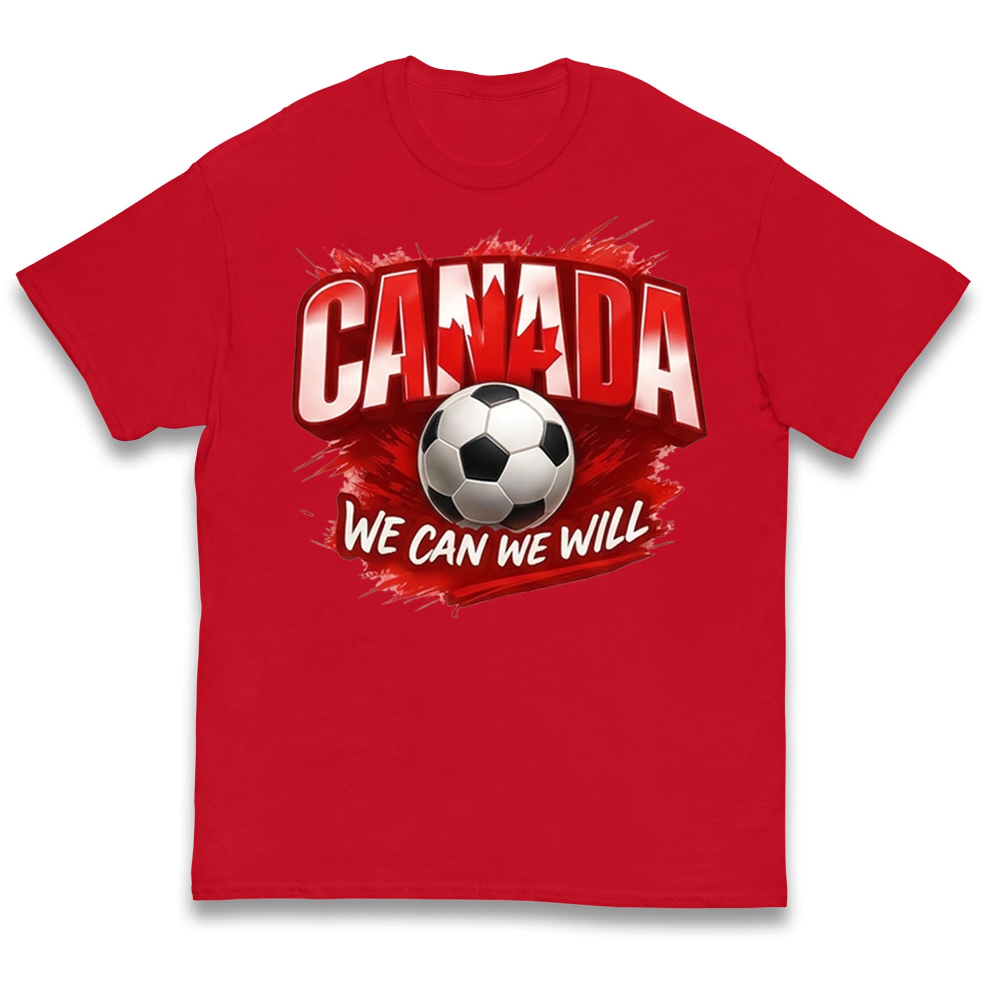Canada Retro World Cup Kids T Shirt 