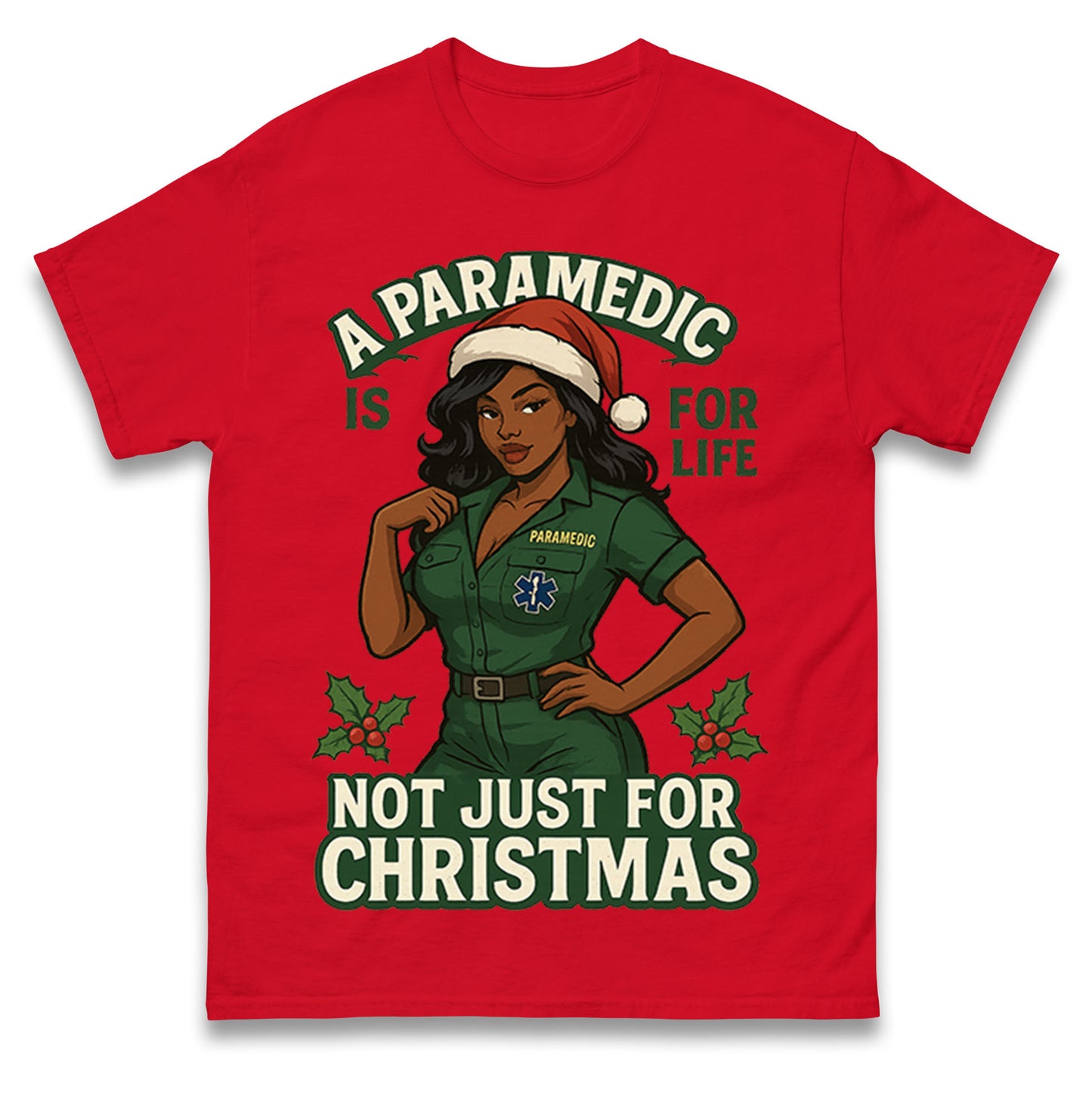 Paramedic Xmas T Shirt 