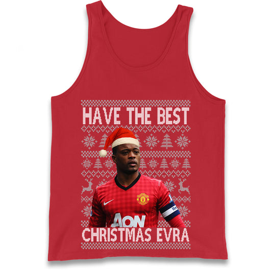 Man Utd Xmas Tank Top