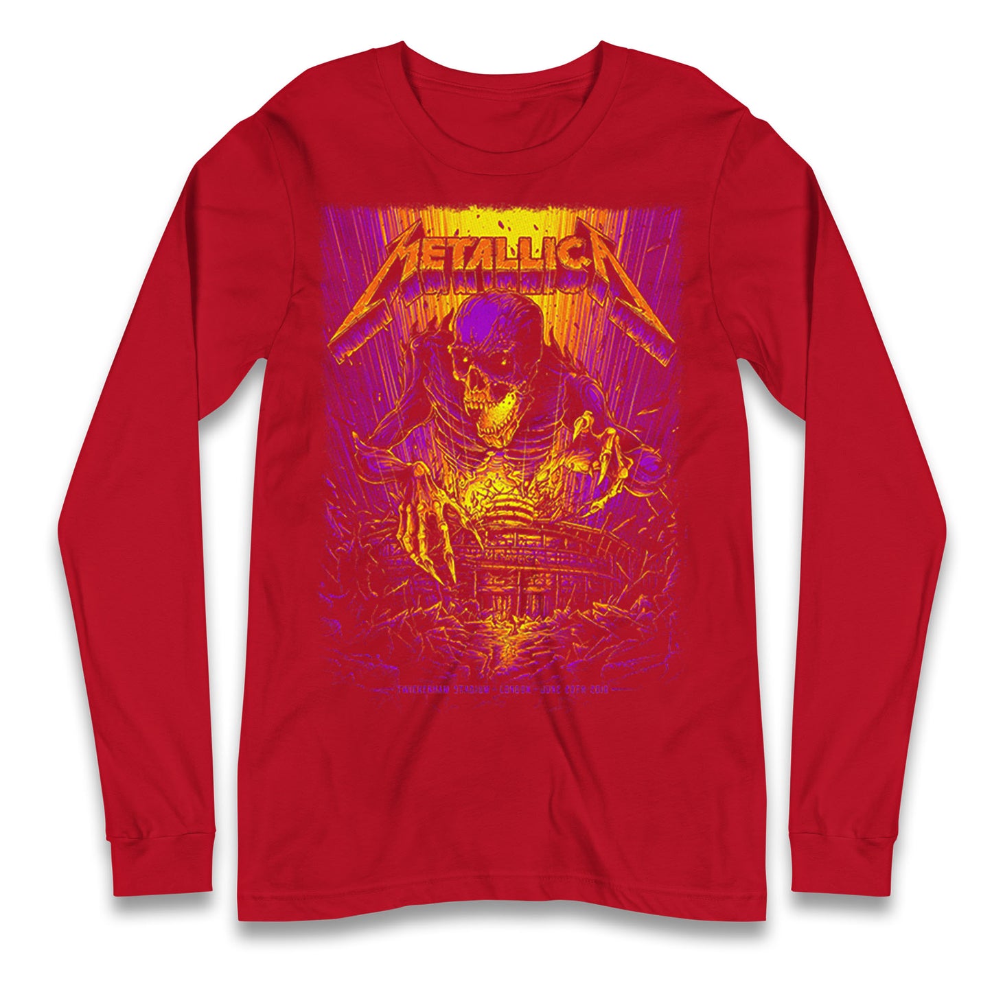 Metallica Twickenham Stadium Longsleeve T Shirt