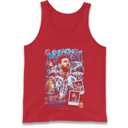 10 Messi Argentina Tank Top 