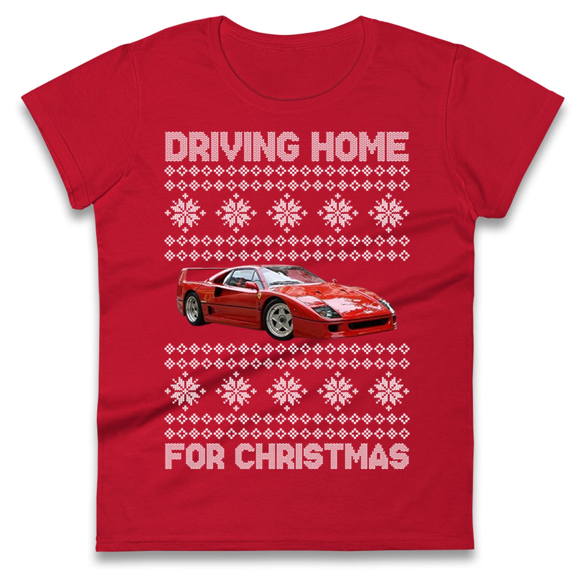 Formula 1 Christmas Ladies T Shirt