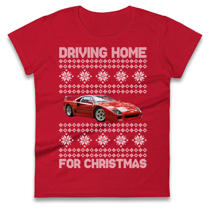 Formula 1 Christmas Ladies T Shirt