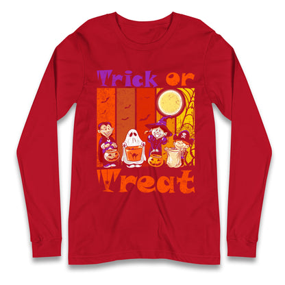 Scary Vampire Trick Or Treat Halloween T Shirt
