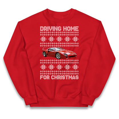 Formula 1 Christmas Kids Jumper