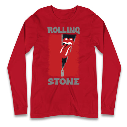 Christmas Rolling Stone Long Sleeve T Shirt