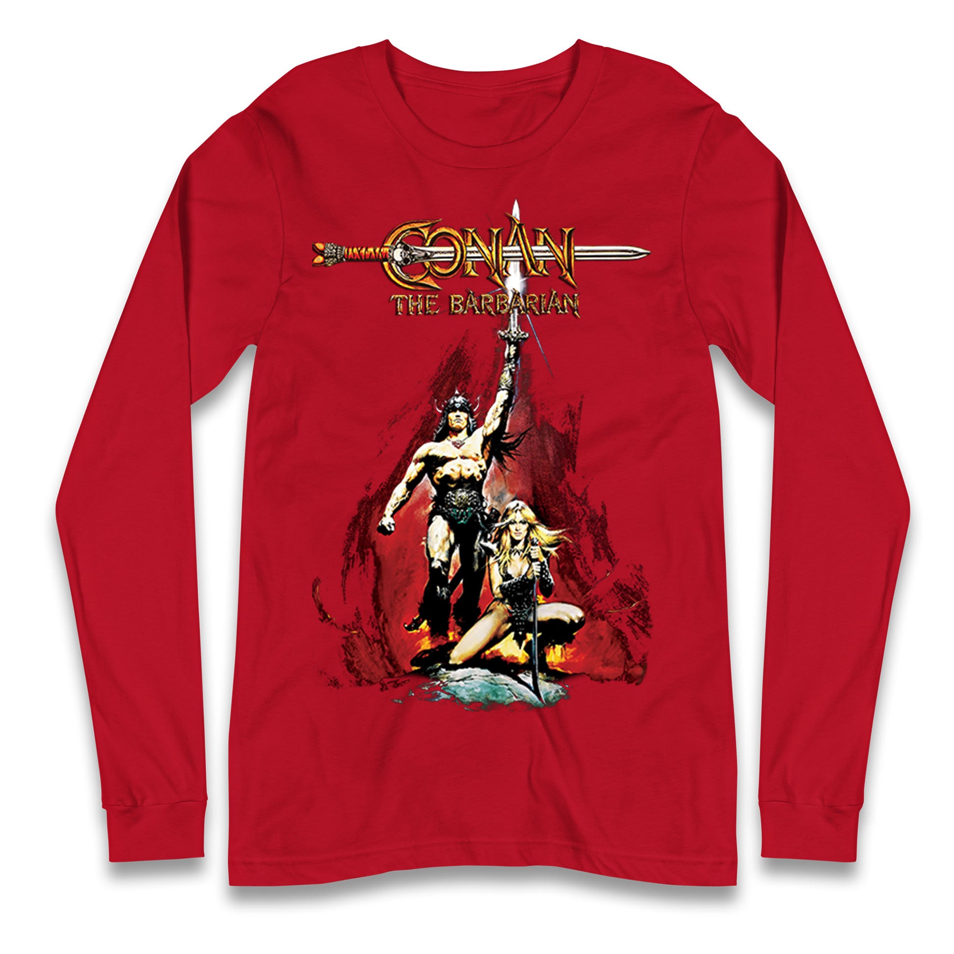Conan The Barbarian Longsleeve T Shirt 