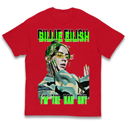 Billie Eilish Singer Kids T Shirt