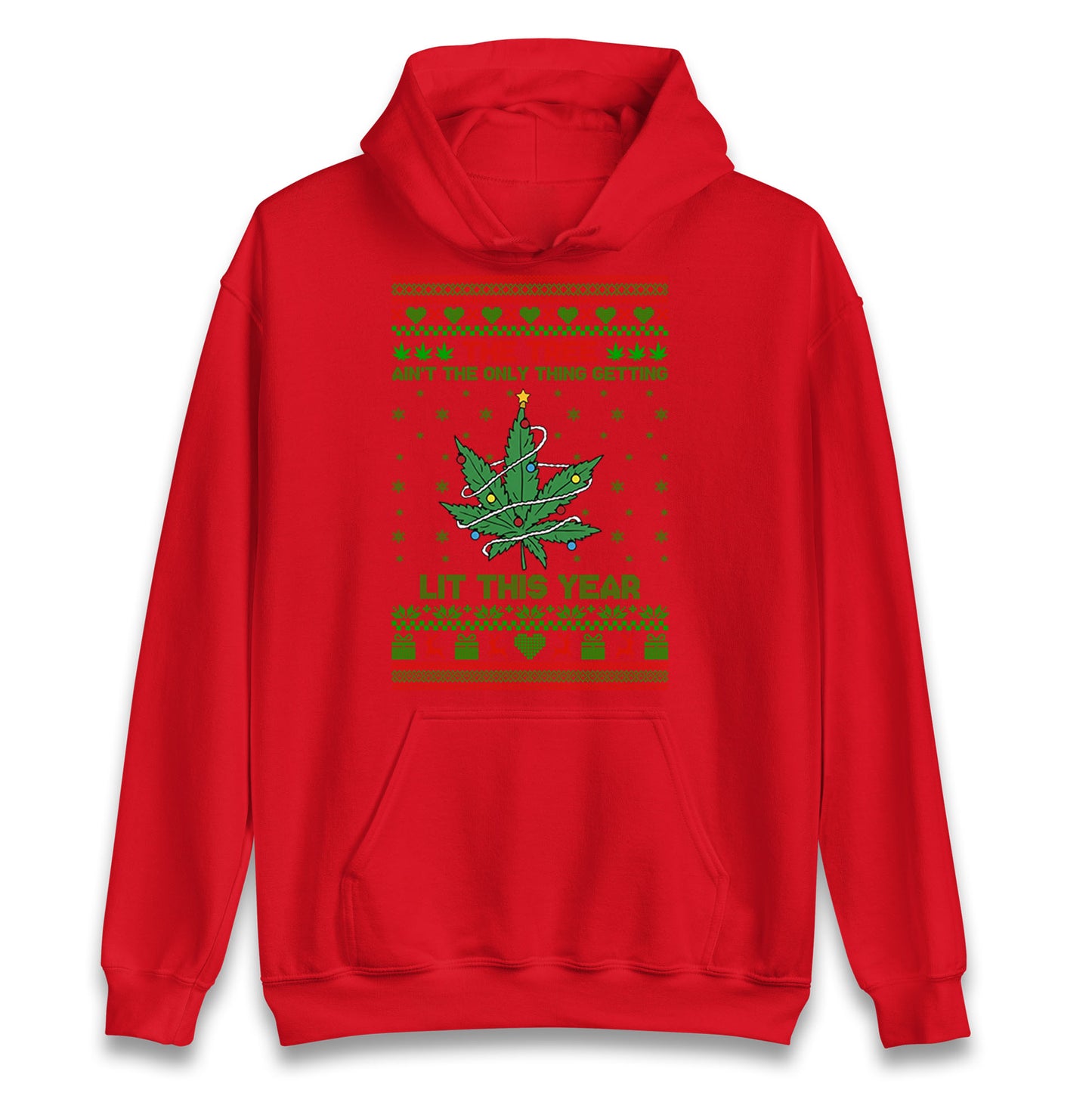 Cannabis Christmas Hoodie