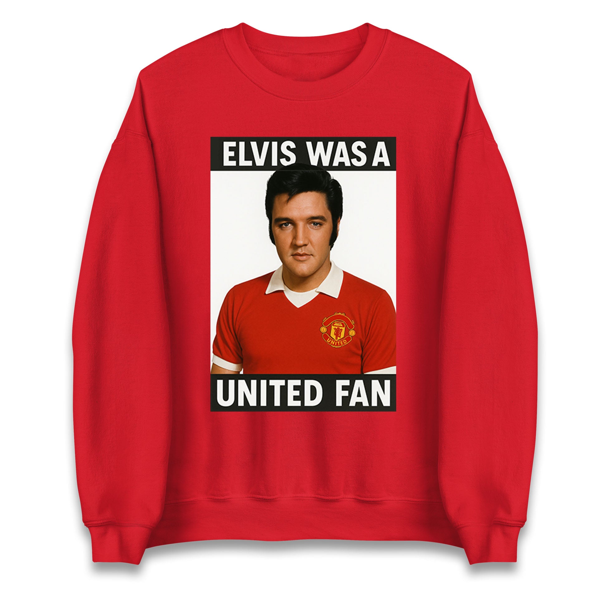 Elvis Presley Mnchester United Jumper
