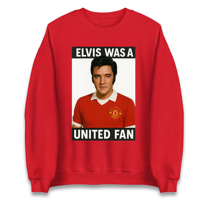 Elvis Presley Mnchester United Jumper