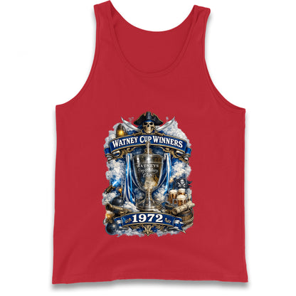Retro Bristol Rovers Football Tank Top