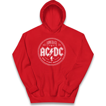 ACDC Rock n Roll Domination Kids Hoodie