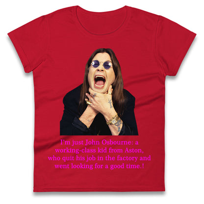 Ozzy Osbourne Ladies T Shirt