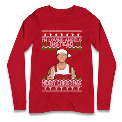 Robbie Williams Christmas Longsleeve T Shirt