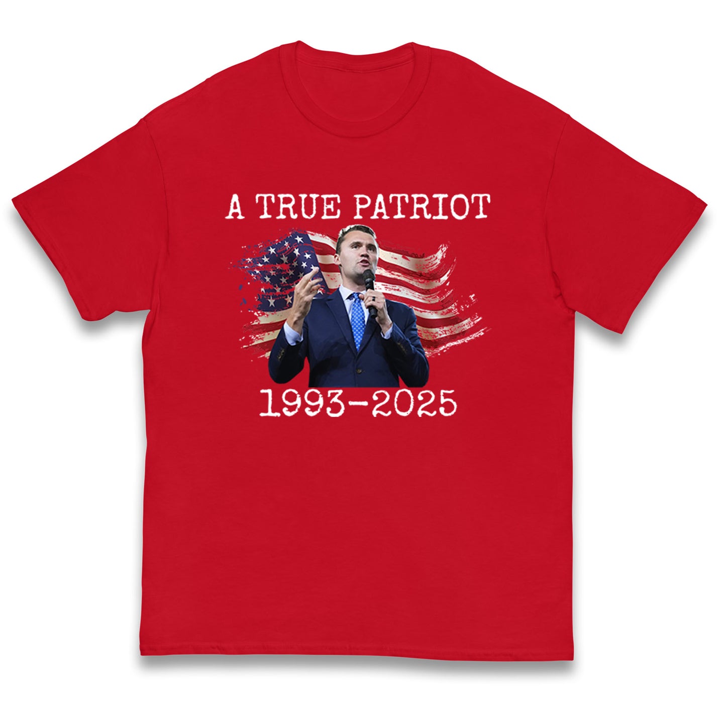 Charlie Kirk Tribute Kids T Shirt