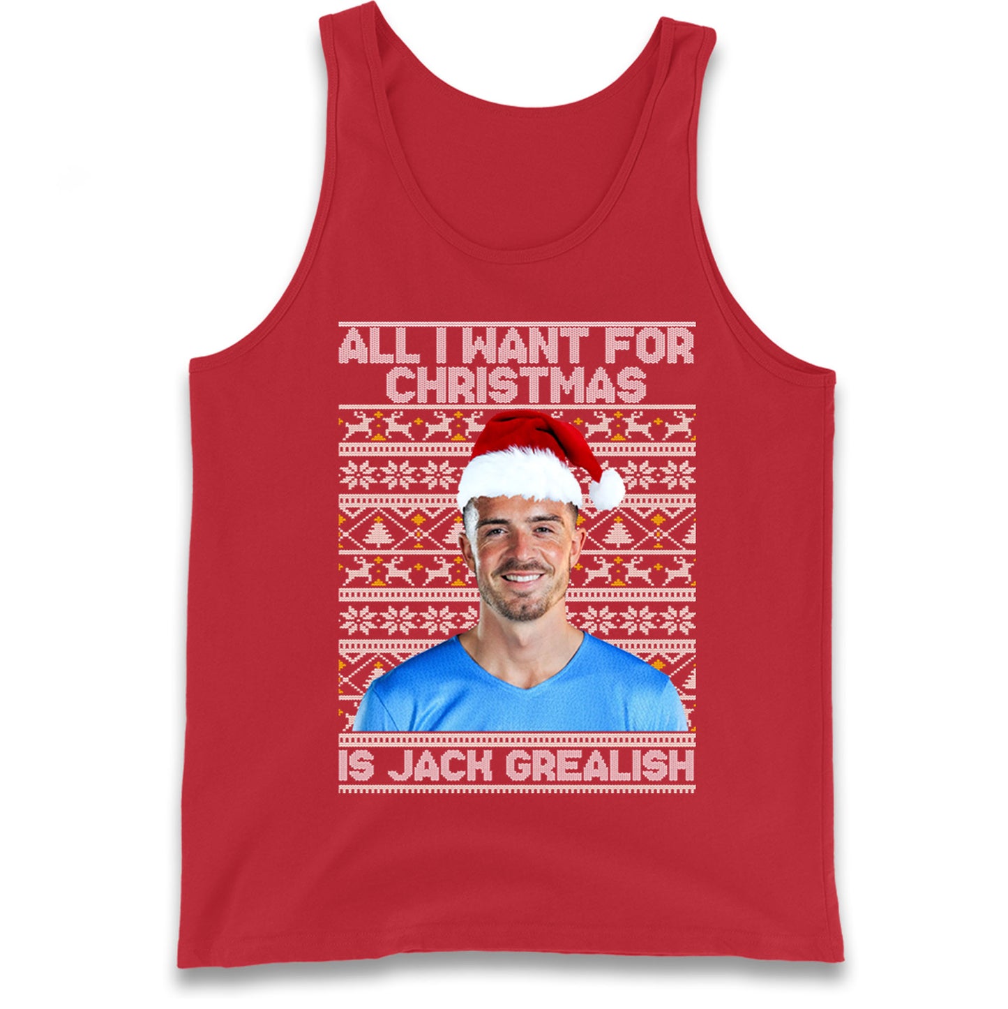 jack grealish christmas tank top