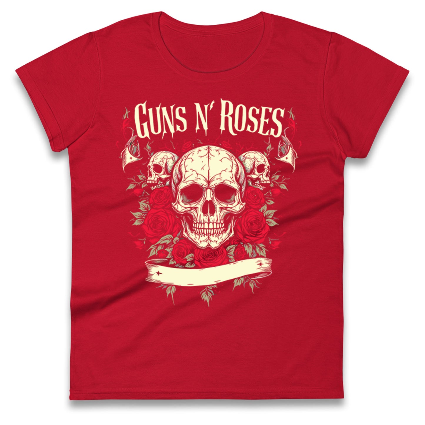 Heavy Metal Rock Band Ladies T Shirt