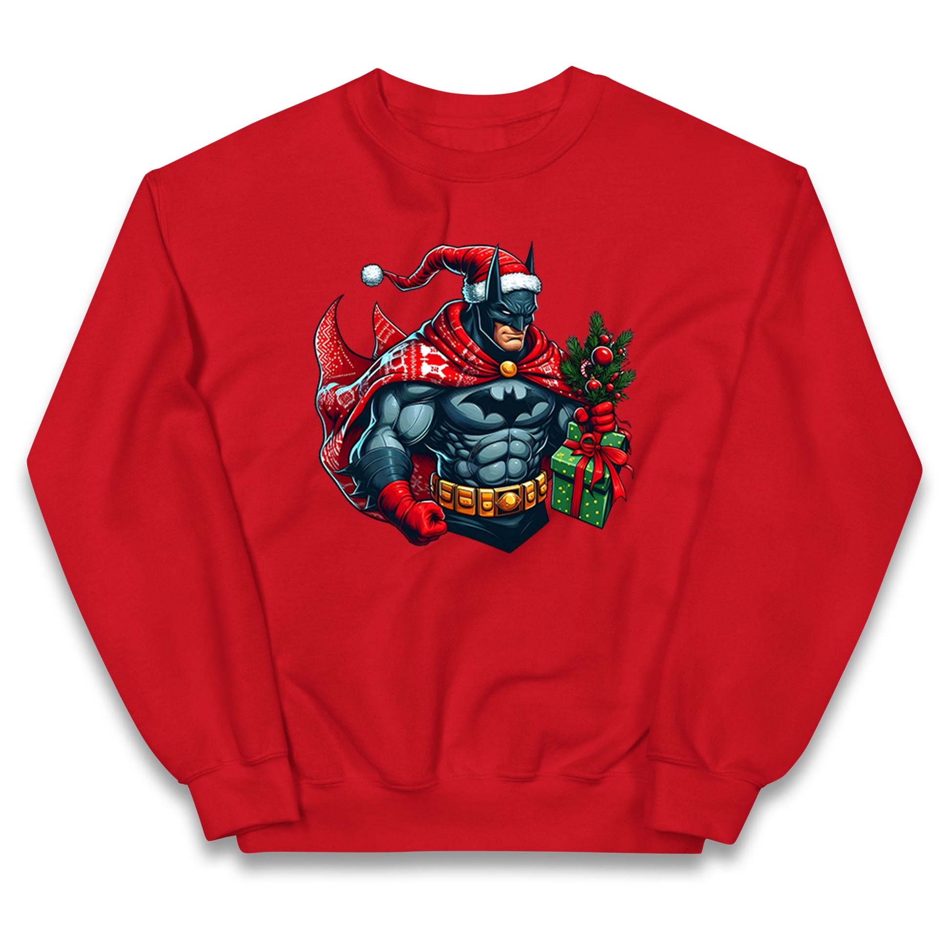 Batman Santa Kids Jumper