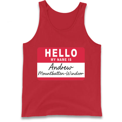 Andrew Mountbatten Windsor Tank Top