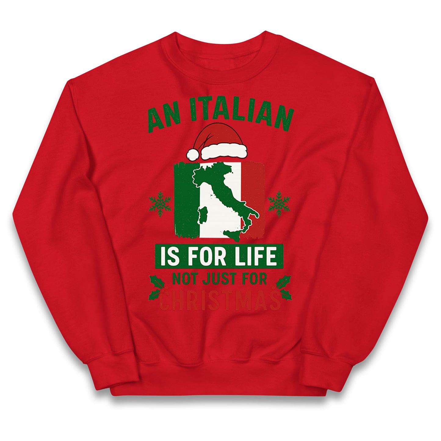 Italian Christmas Kids Jumper