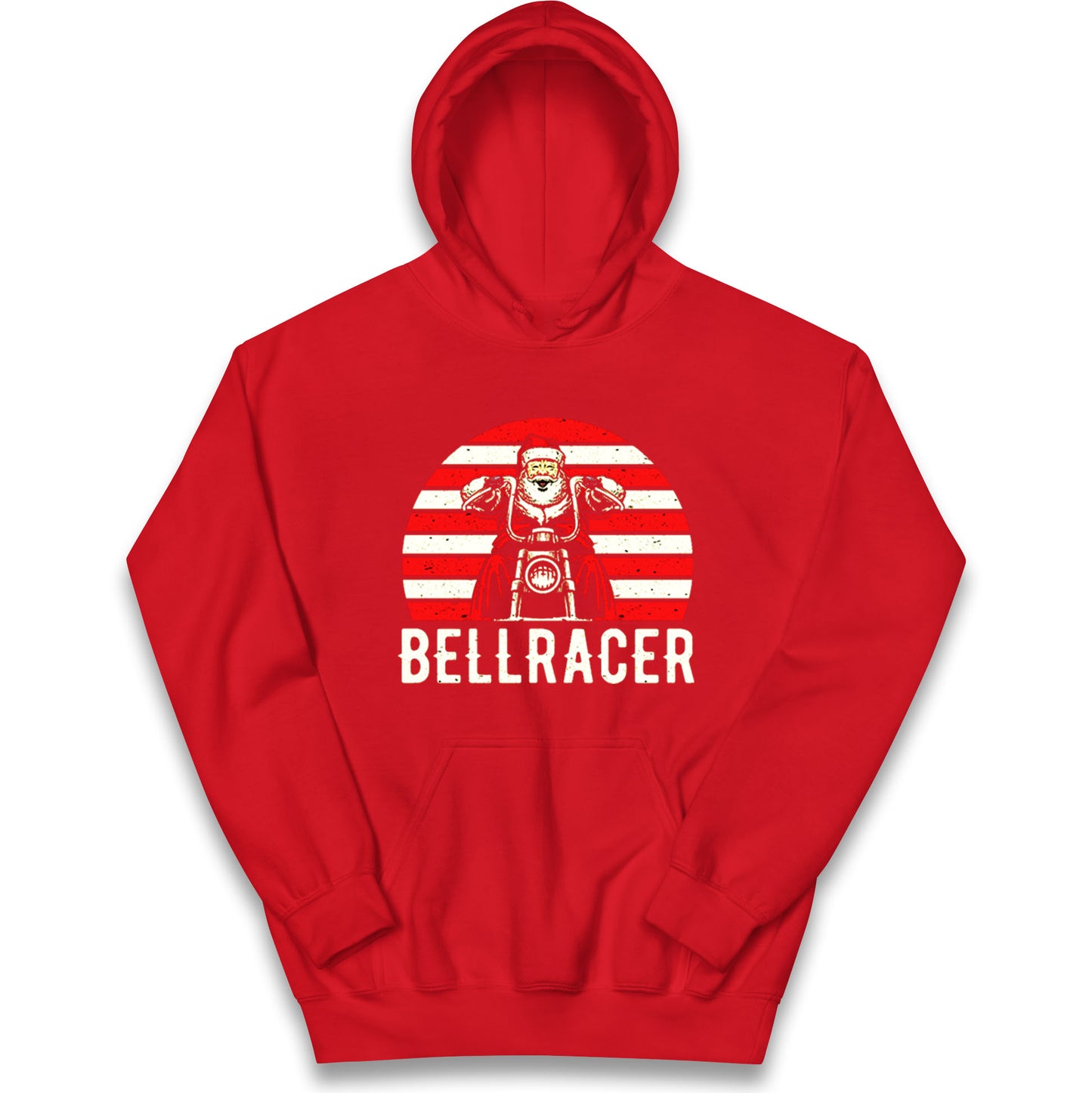 Bell Racer Christmas Kids Hoodie