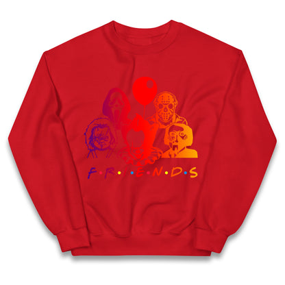 Super Villains Friends Halloween Kids Jumper