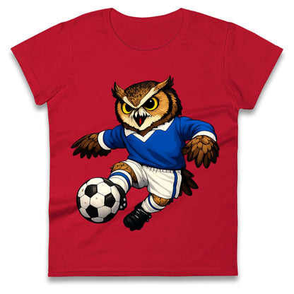Retro Oldham Football Ladies T Shirt