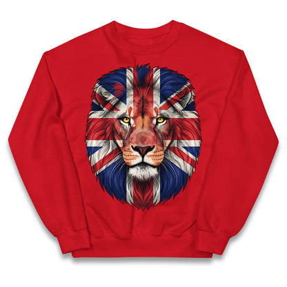 St George Flag Lion Kids Jumper 