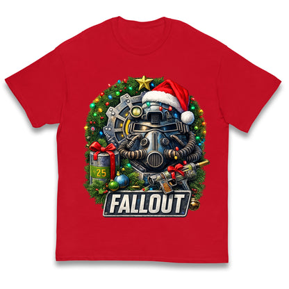 Fallout Christmas Kids T Shirt