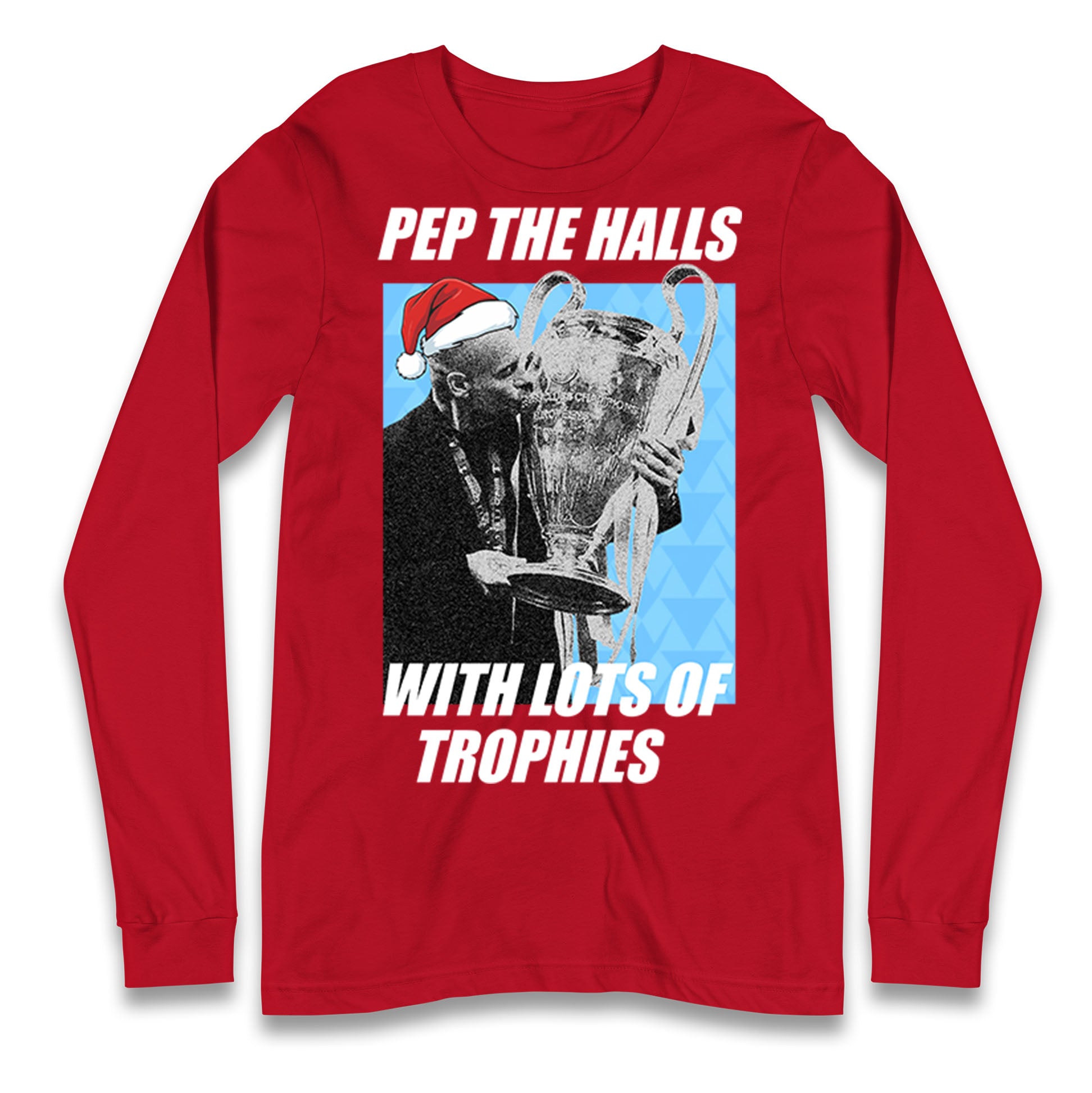 Pep Guardiola Christmas Longsleeve T Shirt