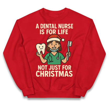 Dental Nurse Christmas Kids Jumper