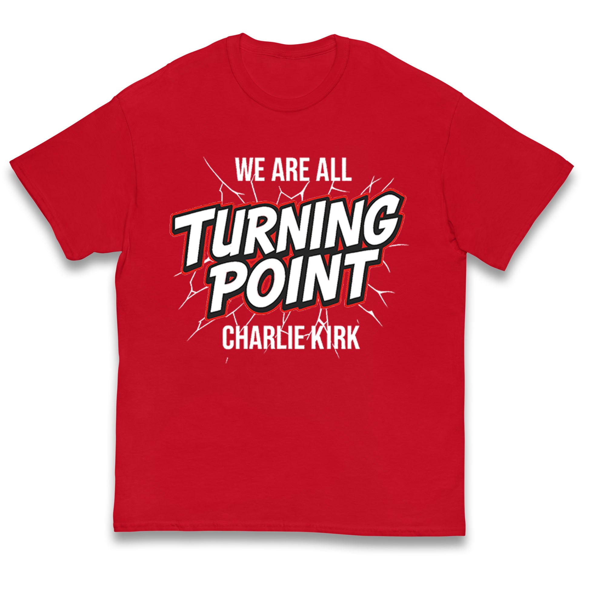 Turning Point Charlie Kirk Kids T Shirt