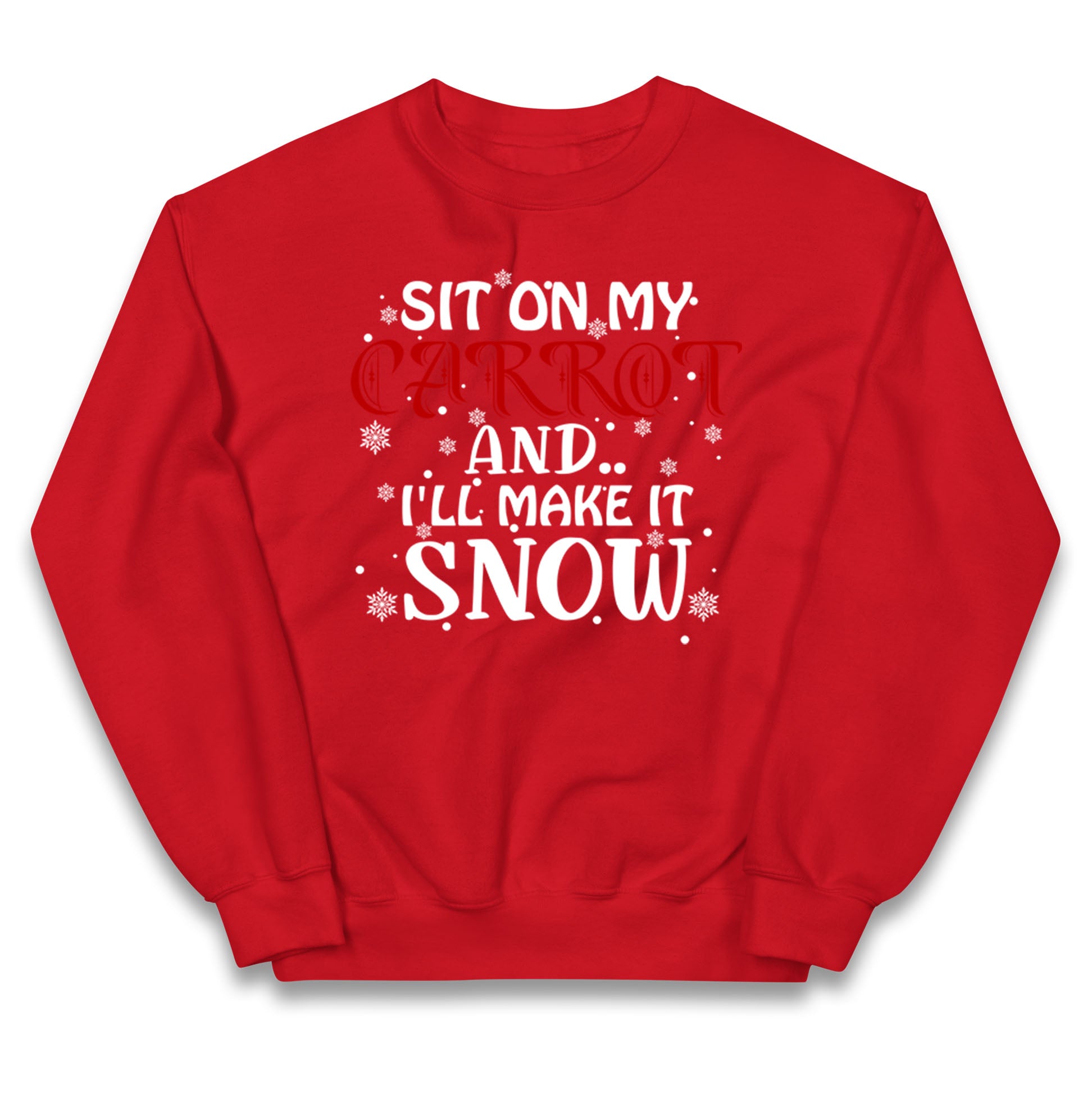 Rude Christmas Kids Jumper