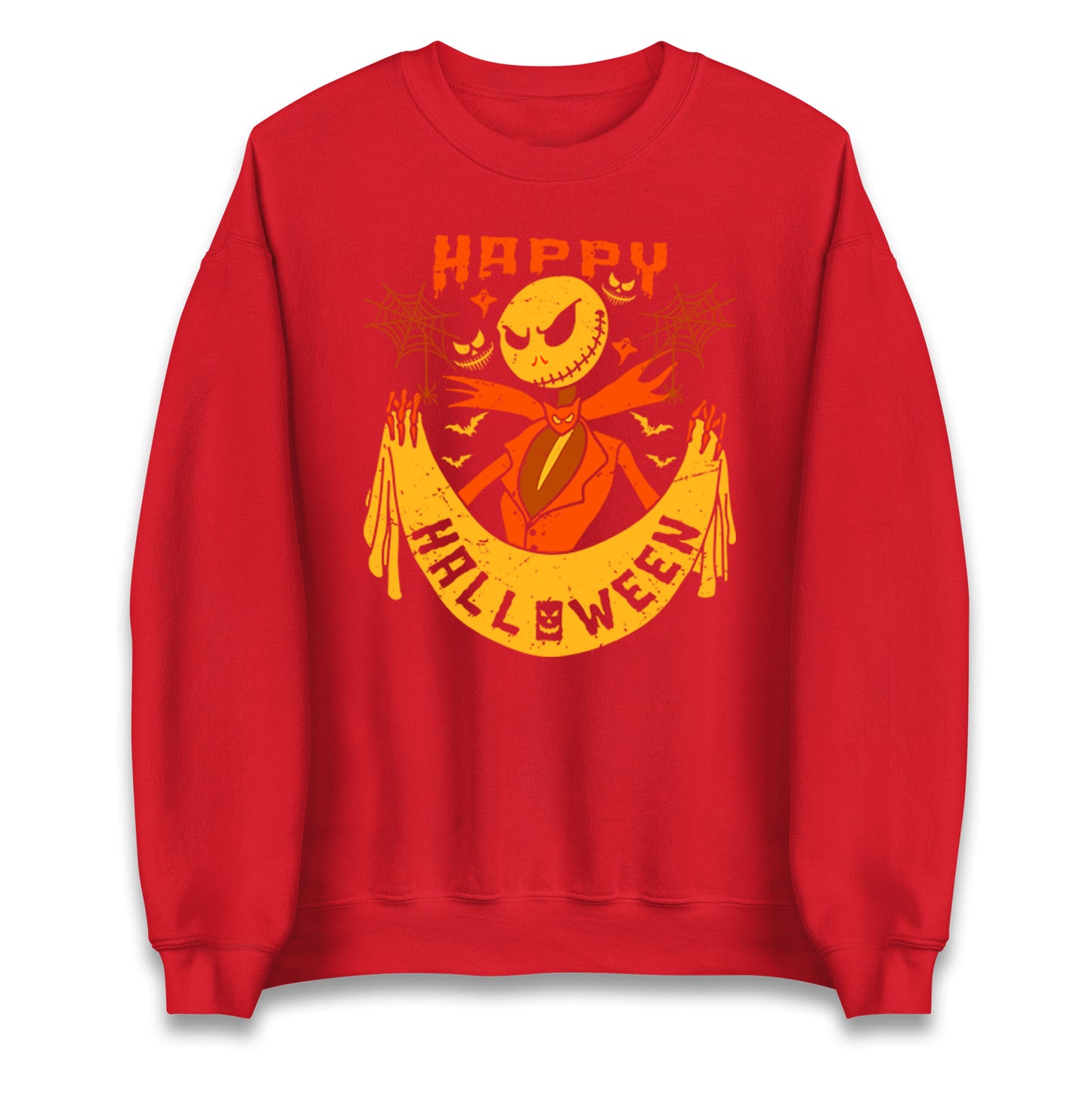 Jack Skellington Happy Halloween Unisex Sweatshirt