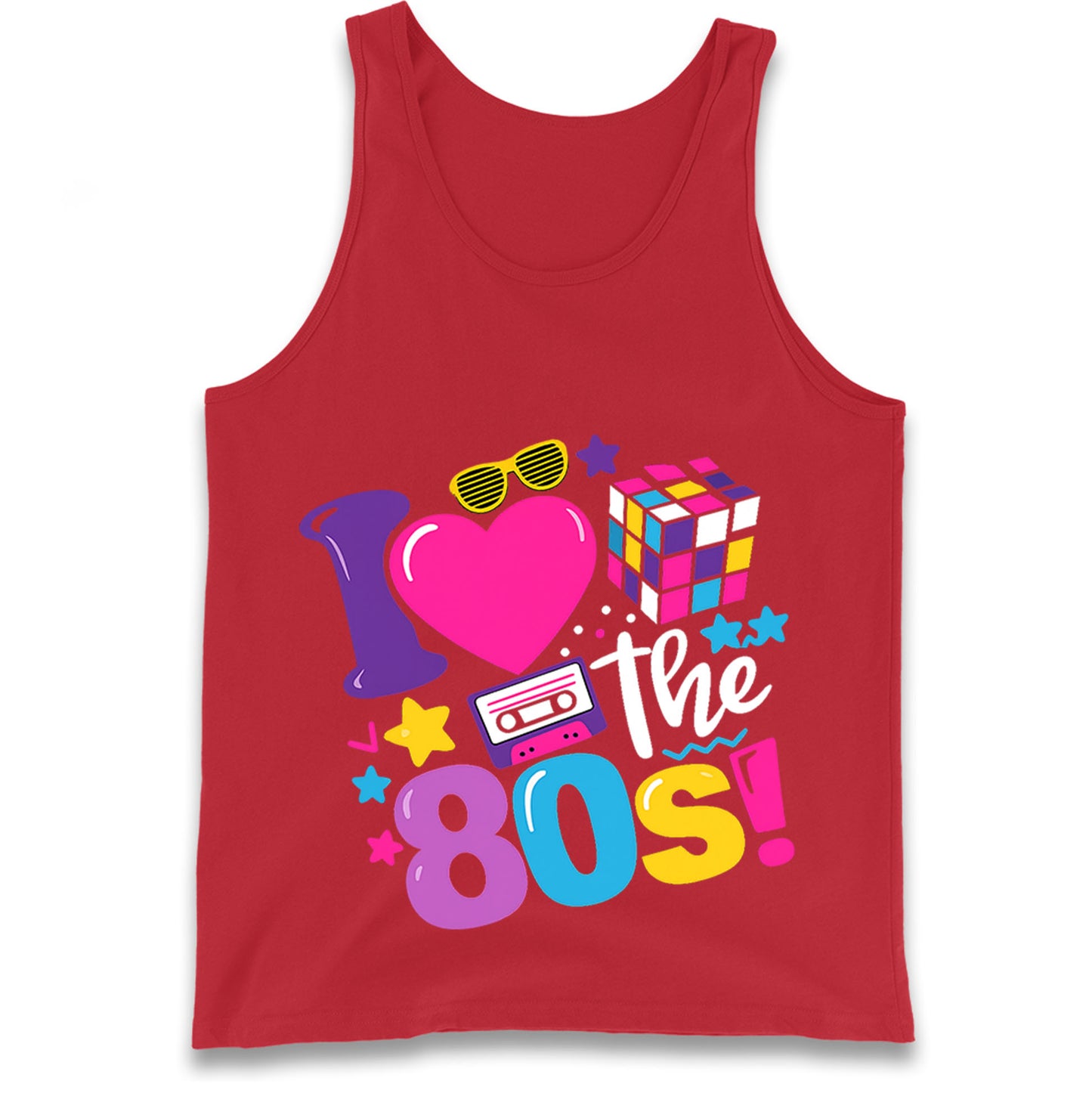 I Love The 80's Tank Top