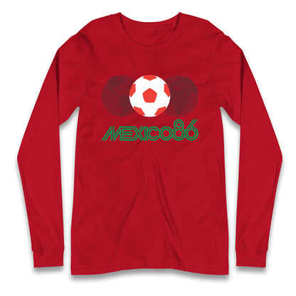Mexico 86 logo Longsleeve T Shirt