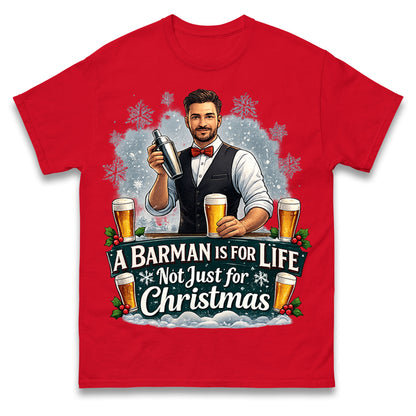 Barman Christmas T Shirt