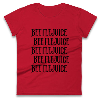 Beetle Juice Michael Keaton Halloween t shirt

