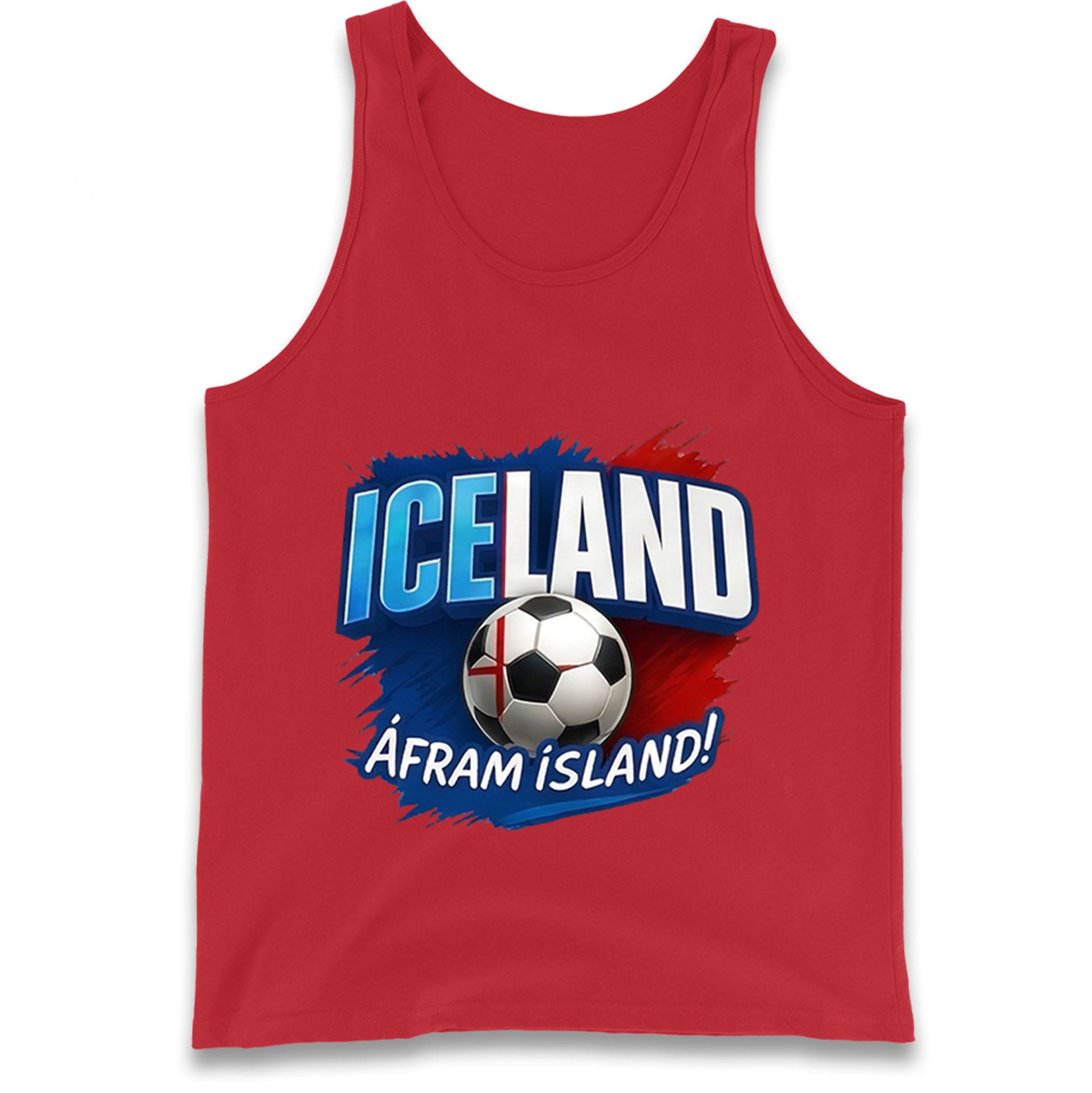 Iceland Retro World Cup Tank Top