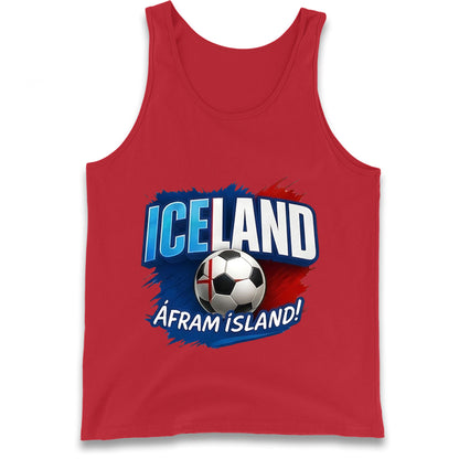 Iceland Retro World Cup Tank Top
