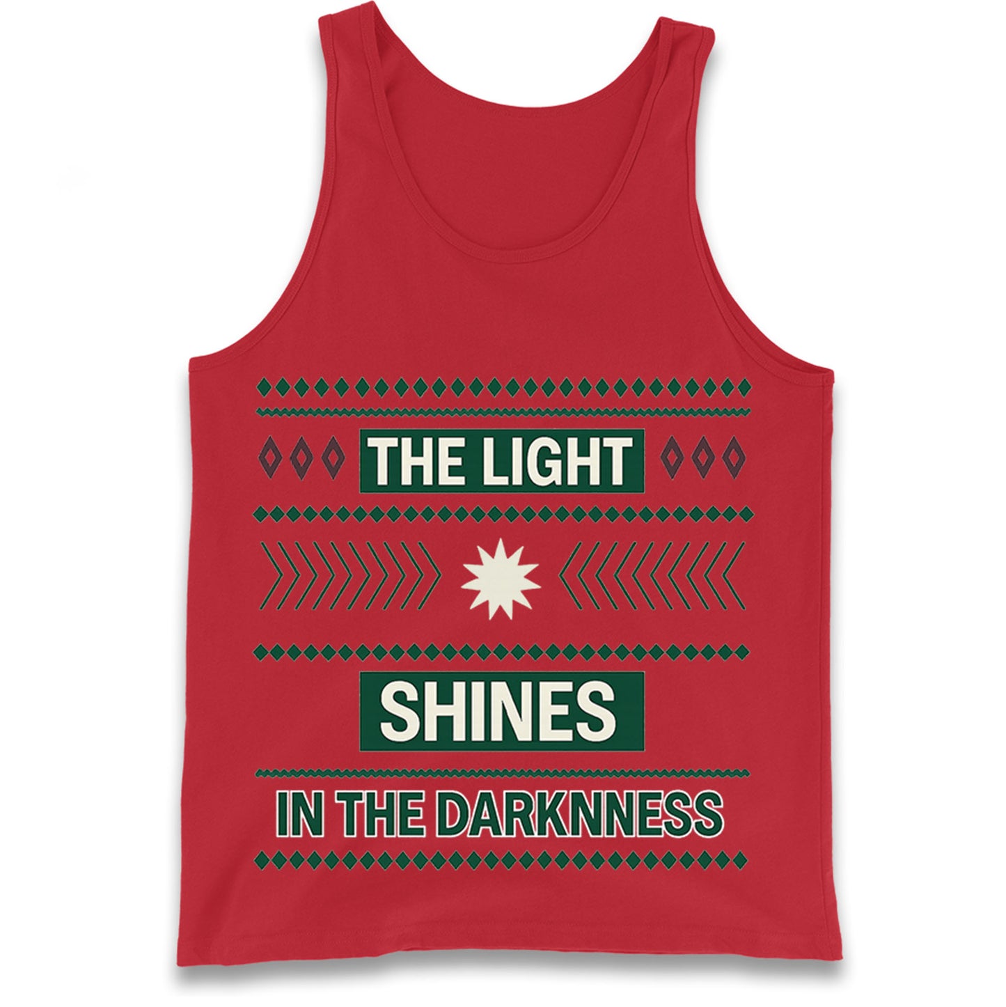 The Light Shines in the Darkness Tank Top