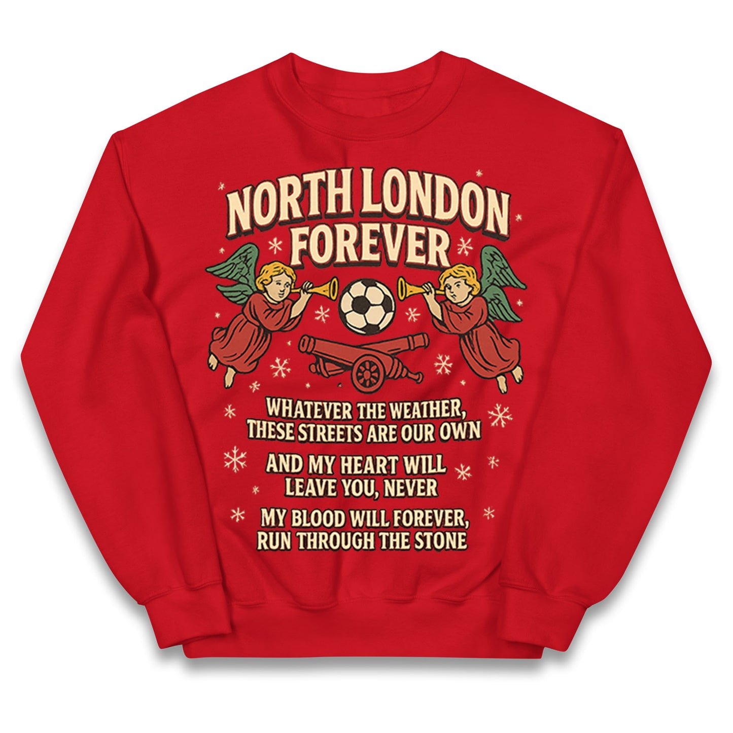 Arsenal Christmas Kids Jumper 