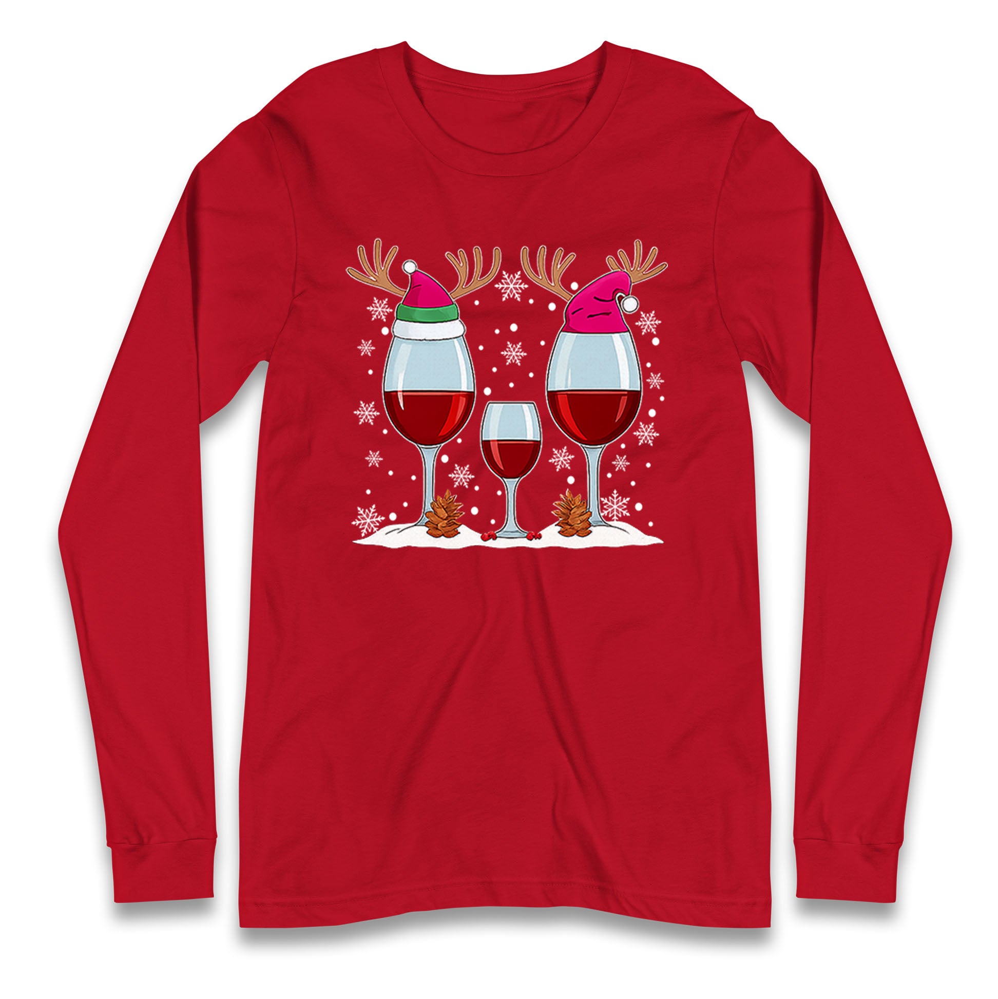 Red Wine Longsleeve T Shirt