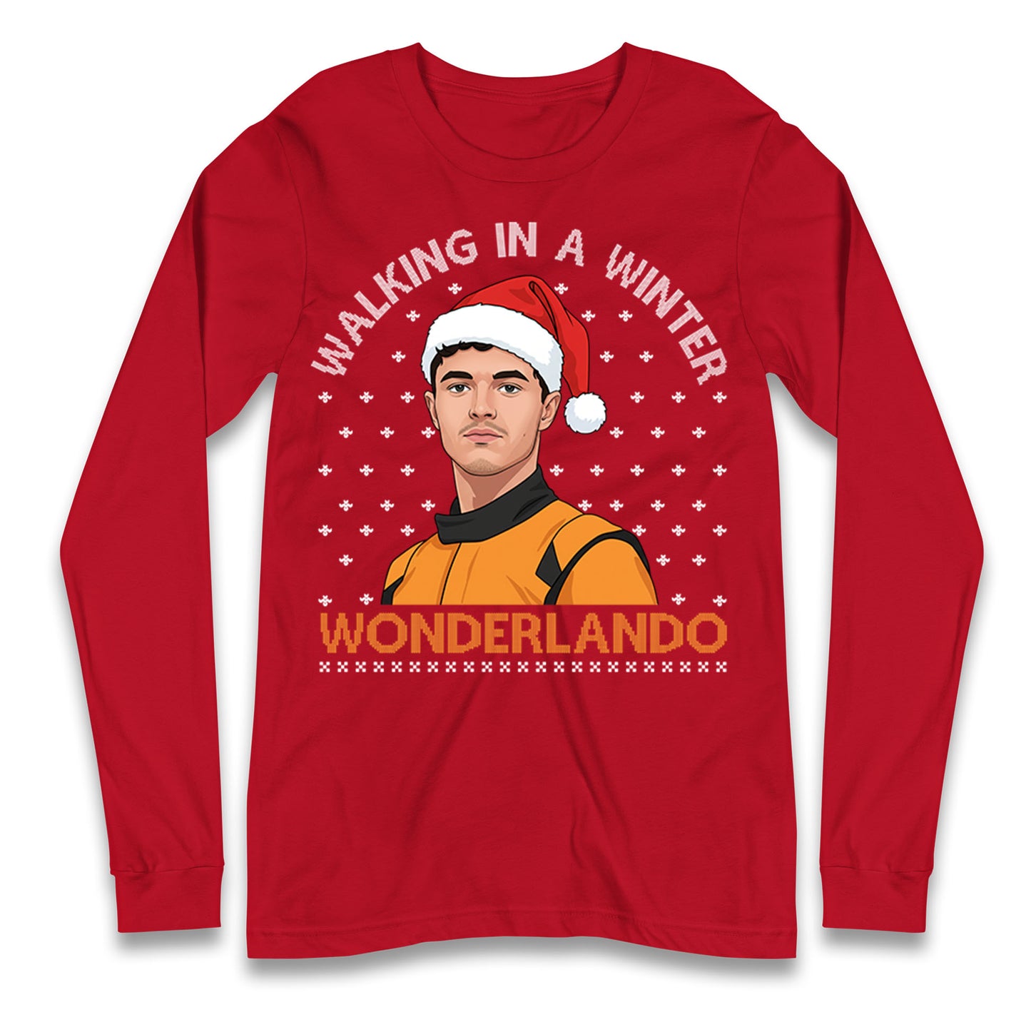 Lando Norris Christmas Longsleeve T Shirt