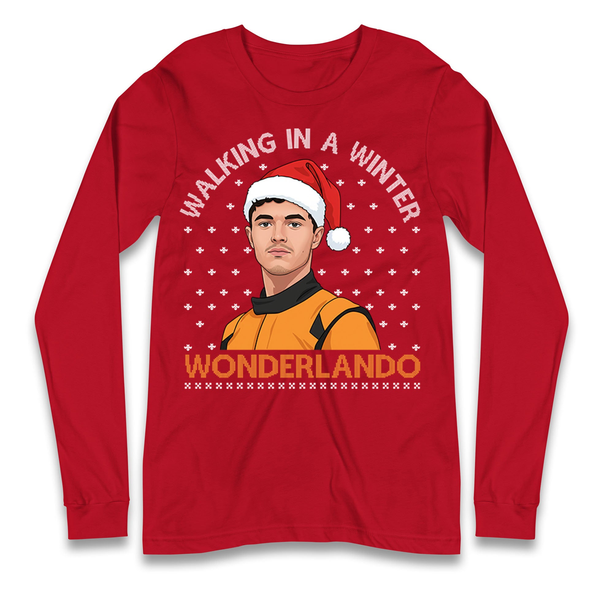 Lando Norris Christmas Longsleeve T Shirt