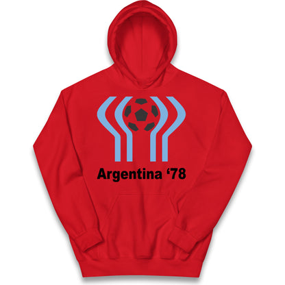 Argentina Mascot Kids Hoodie